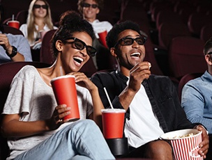 Invisalign patient in Selbyville smiling on date