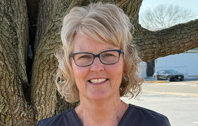 Dental hygienist Trish